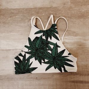 Cupshe halter reversible bikini top